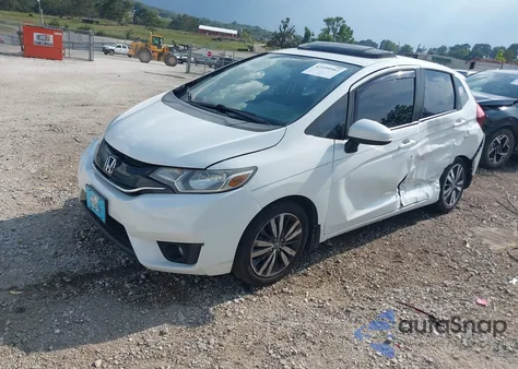 2015 Honda Fit Ex/Ex-L из США, поврежденный, VIN 3HGGK5H8XFM729940